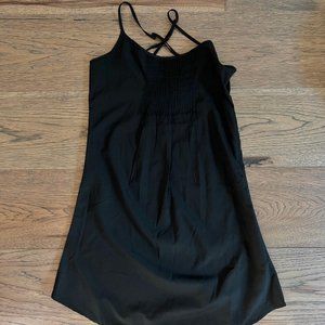 Hurley Flowy Black Tank Slip Dress Beach Casual XS